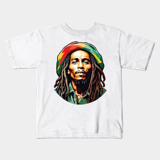 Bob Marley Reggae Star Kids T-Shirt